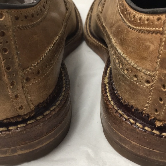 Original RARE Cole Haan Long Wing Blucher Sz 10.5 - Picture 11 of 12